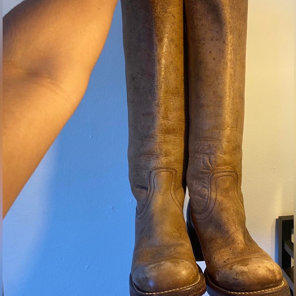 Frye campus vintage boots